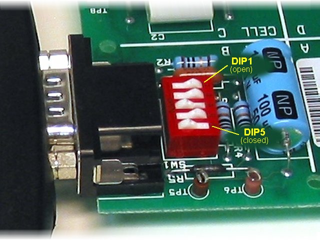 Standard Dip Switch Positions  