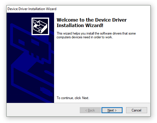 FTDI USB Device Driver Installation Dialog 1