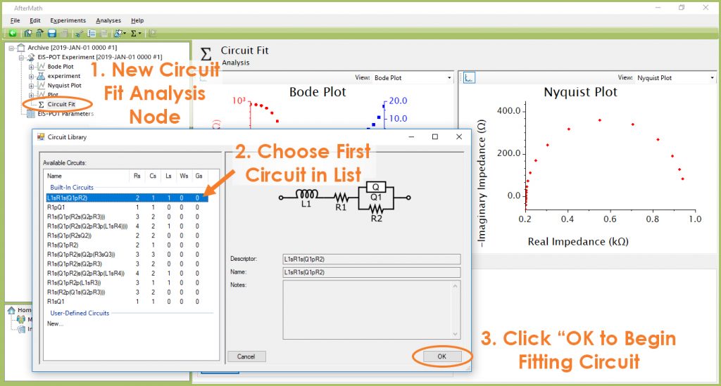 AfterMath Circuit Library Selection for Circuit Fit Analysis