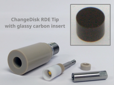 ChangeDisk RDE Tip with Glassy Carbon Insert