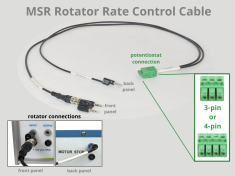 MSR Rotator Rate Control Cables