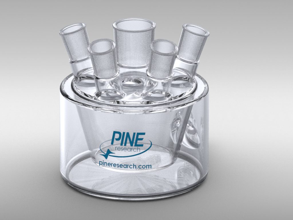 RDE/RRDE Cell with Water Jacket Pine Research Instrumentation Store