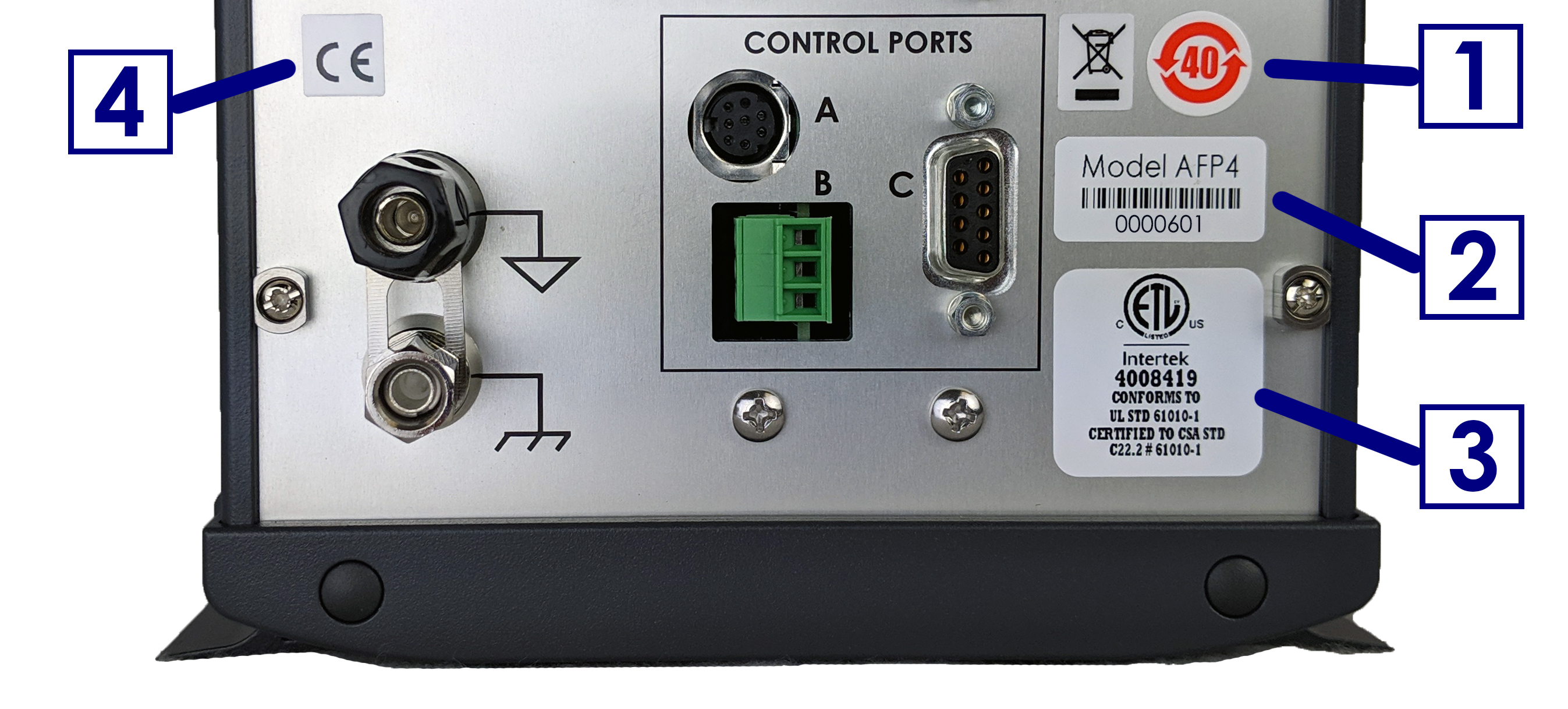 WaveDriver 40 Instrument Markings