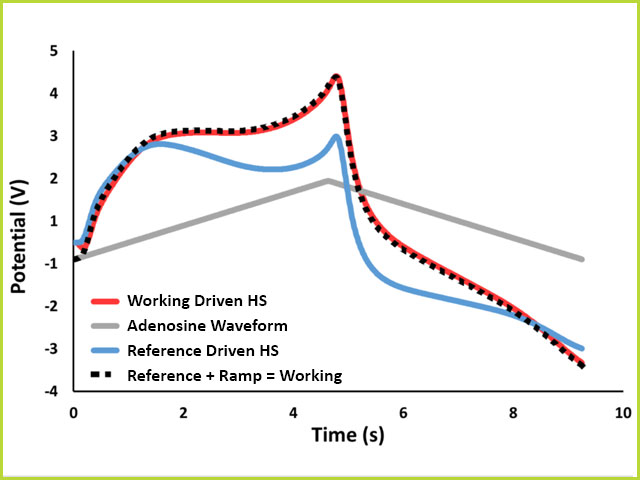 Comparison of Reference-Driven and Working-Driven Headstage Responses on a WaveNeuro FSCV Potentiostat