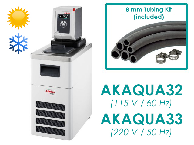 Water Circulator Kits, Heating and Cooling (part numbers AKAQUA32/AKAQUA33)