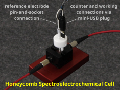 Honeycomb Spectroelectrochemistry Cell