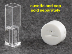 Thin-Layer Quartz Cuvette Cell with Cap