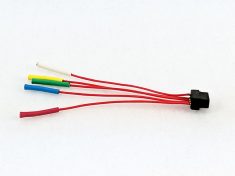 Four Channel Headstage-to-Microelectrode Coupler Wire