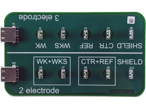 Universal Specialty Cell Connection Kit - 2 Electrode Top Down