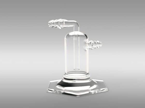 Gas Bubbler/Humidifier, 15 mL Solvent