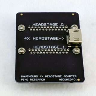 Four-Channel Headstage Adapter for the WaveNeuro Four