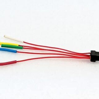 Four Channel Headstage-to-Microelectrode Coupler Wire