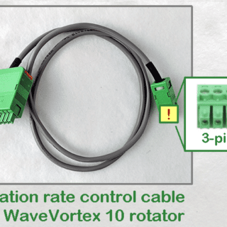 WaveVortex 10 Rotation Rate Control Cable