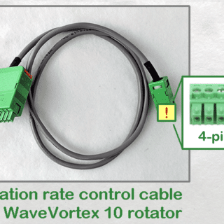 WaveVortex 10 Rotation Rate Control Cable