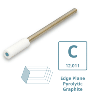 E1E Series Stationary Working Electrode, Edge Plane Pyrolytic Graphite (GE)