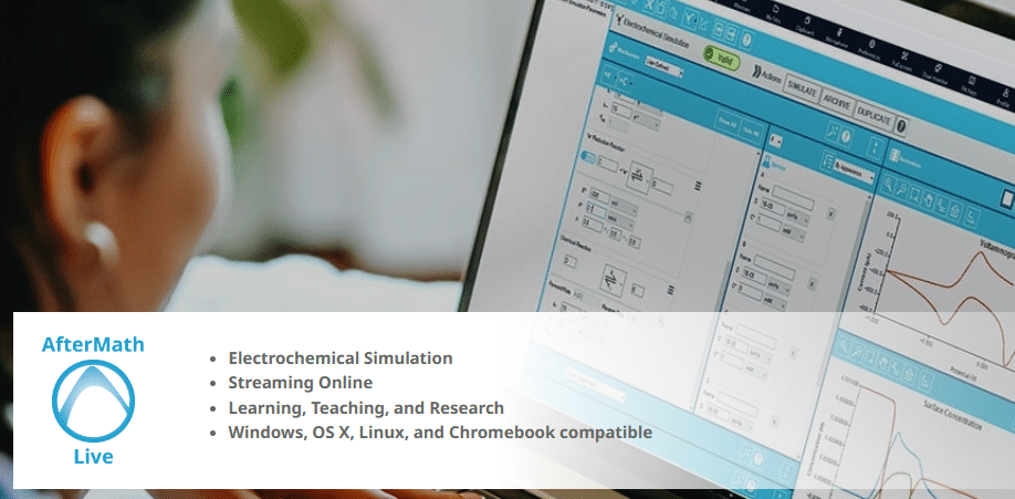 AfterMath Live Electrochemical Simulation