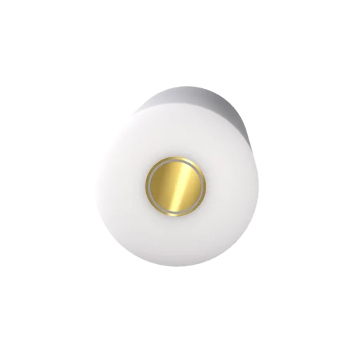 E7R8 Series Fixed-Disk ThinGap Rotating Ring-Disk Electrode, Gold (Au) Disk, Gold (Au) Ring, PTFE separator/shroud