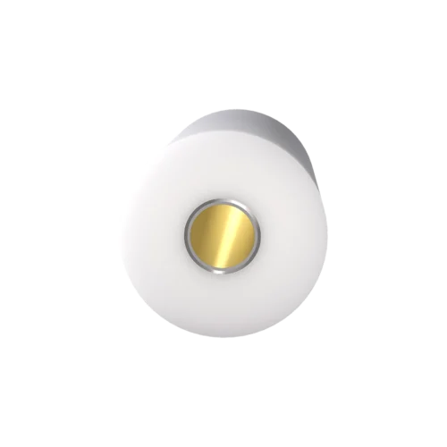 E7R8 Series Fixed-Disk ThinGap Rotating Ring-Disk Electrode, Gold (Au) Disk, Platinum (Pt) Ring, PTFE separator/shroud
