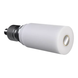 E7R8 Series Fixed-Disk ThinGap Rotating Ring-Disk Electrode, Platinum (Pt) Disk, Gold (Au) Ring, PTFE separator/shroud