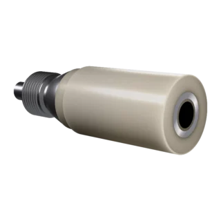E8 Series Fixed-Disk High Efficiency Rotating Ring-Disk Electrode, Glassy Carbon (GC) Disk, Platinum (Pt) Ring, PTFE separator, PEEK shroud