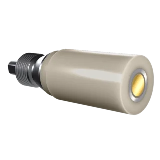 E6R2 Series Fixed-Disk Rotating Ring-Disk Electrode, Gold (Au) Disk, Platinum (Pt) Ring, PEEK separator/shroud
