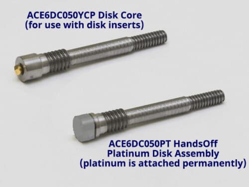 HandsOff Disk Assembly, Platinum (Pt)