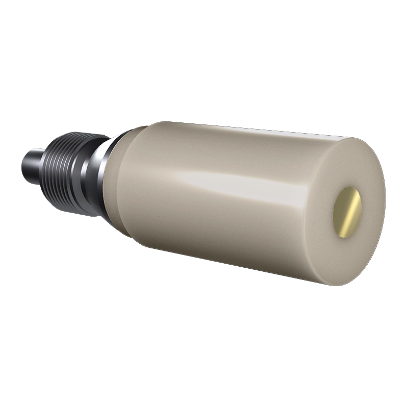 E5 Series Rotating Disk Electrode, Brass (Br), PEEK shroud