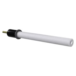 E1P Series Stationary Working Electrode, Platinum (Pt), 85 mm length, PTFE shroud