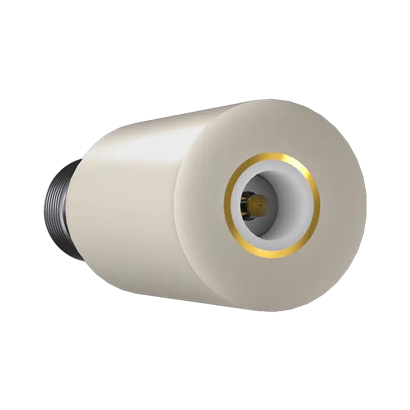 E6R1 Series ChangeDisk Rotating Ring-Disk Electrode, Gold (Au) Ring, PEEK shroud