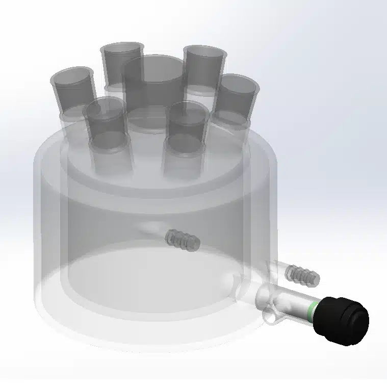 Corrosion Coupon Cell Kit Component: Cell (Cell Only)