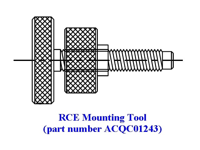 RCE Mounting Tool (part ACQC01243)