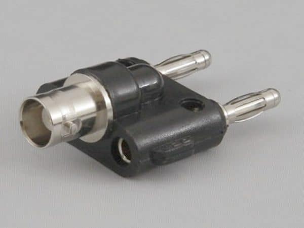 BNC Jack to Dual Banana Adapter